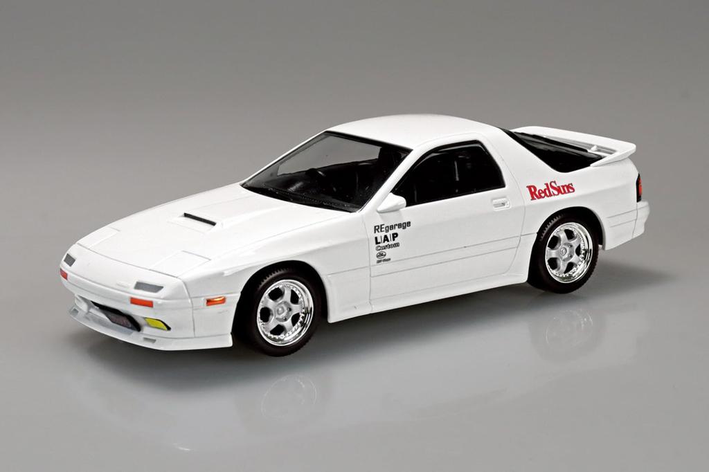 Аошима Бунка Кёдзай Ко., Лтд.. (АОСИМА) Ракупура Snap Kit №. CM-3 Initial D FC Рёсукэ Масштаб 1/32 Пластиковая модель