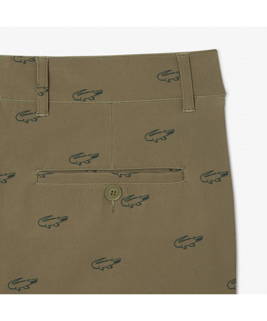 Мужские зауженные хлопковые брюки для гольфа LACOSTE Hh0921-55N E9F