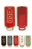 [shizukawill] DriveLife Smart Key Case Mitsubishi Key Case Key Chain Car Smart Key , Red