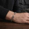 Скандинавский Викинг Норвежский Ворон Браслет Мужская Браслетная Манжета Открытый Браслет Подарок