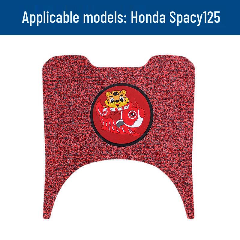 Эти шелковые коврики на педали подходят для 26 моделей Honda Spacy и являются водонепроницаемыми, устойчивыми к солнцу, пятнам и износу.. Обязательный аксессуар!