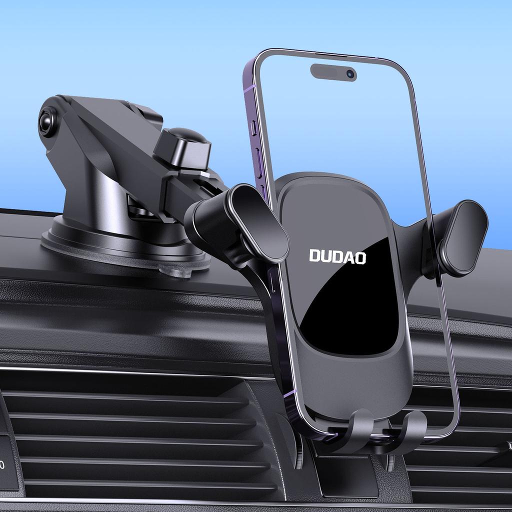Dudao F5Pro Black Car Dashboard Phone Mount Holder