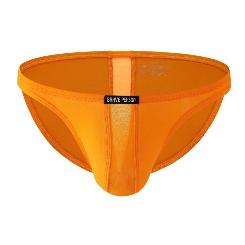 Мужские хлопковые трусы-слипы с низкой посадкой, тонкие, мягкие, однотонные, удобные, дышащие, облегающие