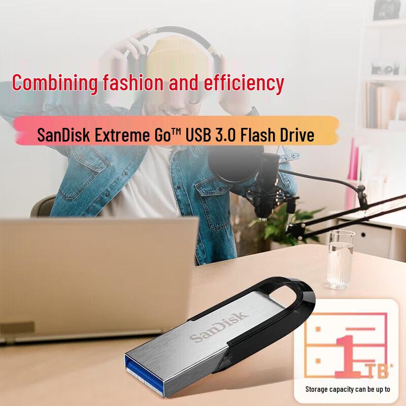 SanDisk CZ73 1 ТБ USB 3.0 Металлический флеш-накопитель