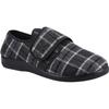 GBS Med Mens Gerald Classic Checked Slippers