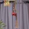 Радужный деревянный конь – Брелок-кисточка со знаком зодиака – Амулет на удачу в Новом году с подвеской для сумки