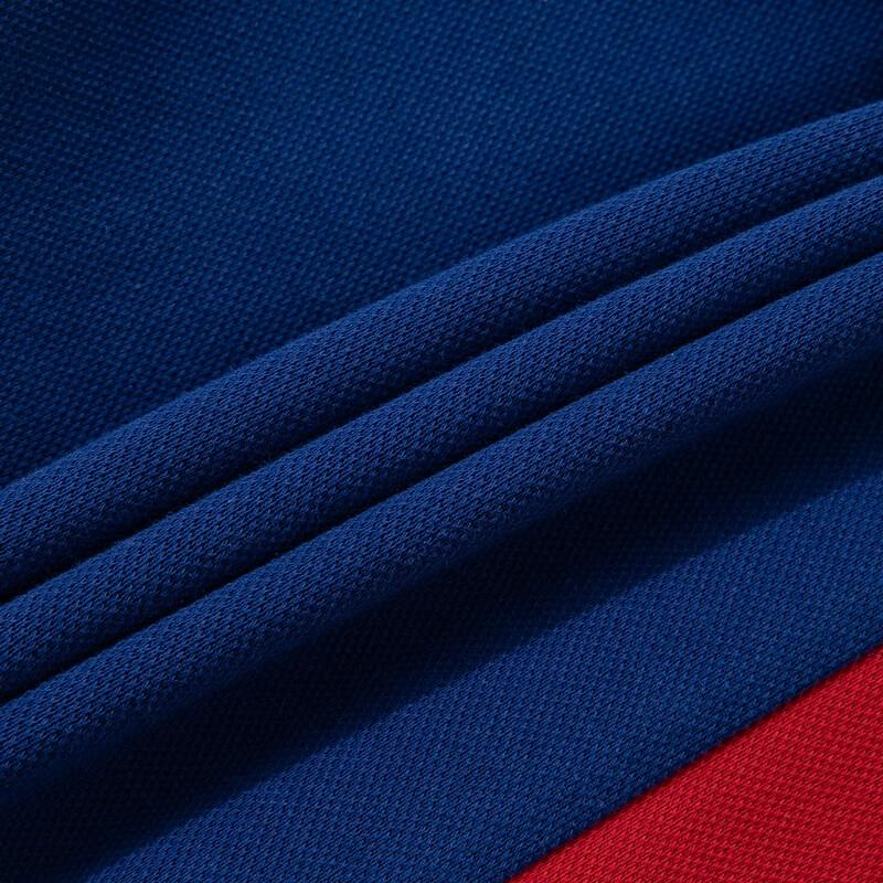 Мужская кардиган-куртка Le Coq Sportif с цветовыми блоками и воротником-стойкой