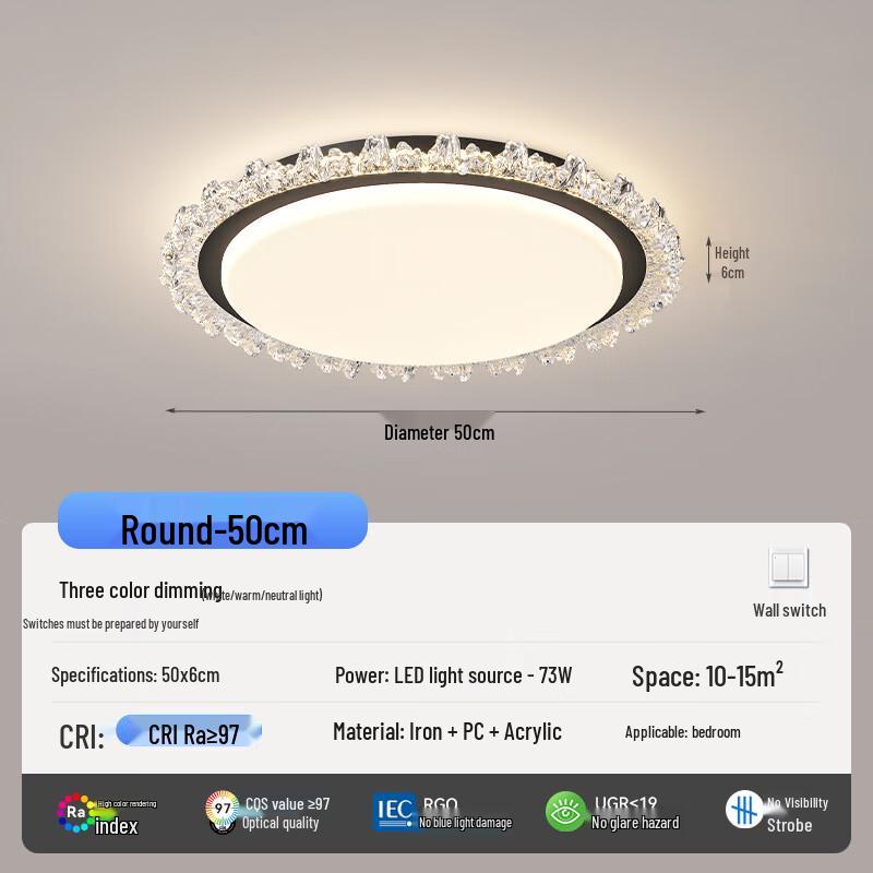 Oeny Итальянский Потолочный Светильник LED в Стиле Легкой Роскоши