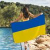 Нация Украина Полотенце Пляжные полотенца Йога Тренажерный зал Легкое Портативное Для плавания Душа Путешествия Спортивные аксессуары Песозащитное