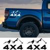 Автомобильная 4x4 Горная Наклейка Пикап Виниловый Декор Наклейка Для Ford F150 Hilux Isuzu Dmax Dodge RAM GWM Chevrolet Silverado