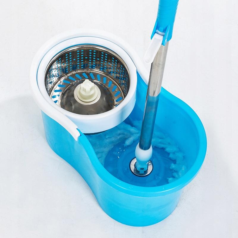 Magic Spin Mop + 2 Cartridges, Squeezer Bucket