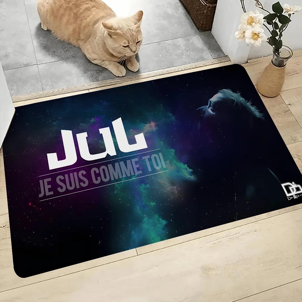 Рэпер J-JuL C'est Pas Des Lol Коврик для пола Мягкий противоскользящий ковер для ванной комнаты спальни Стильный приветственный коврик Машинная стирка