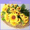 Букет Одиночные Подсолнухи Искусственный Цветок Для Свадьбы И Домашнего Декора