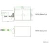 6-дюймовый МОНО LCD HD-дисплей, интерфейс MIPI 50Pin, для Elegoo Mars 2