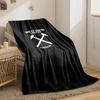 West Ham United Logo Blanket print blanket soft and cozy perfect for the living room bed sofa or a nap,gift