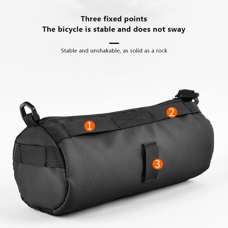 Eslnf Велосипедная передняя сумка Большая вместимость для хранения вещей Наружная водонепроницаемая многофункциональная сумка для езды на горном велосипеде Передняя сумка для горного велосипеда Аксессуары для велосипеда