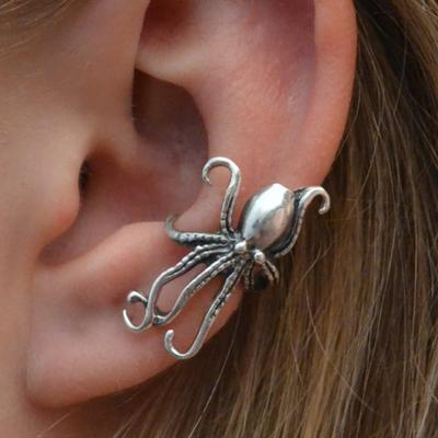 Новые серьги Серьги в стиле ретро Серьги из сплава Octopus Подарочные аксессуары для праздничных вечеринок Серьги Серьги