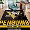 1pc Football Team Design Area Rug - Non-Slip, Soft & Cozy Floor Mat for Living Room, Bedroom, Office - Indoor/Outdoor Decorative Carpet