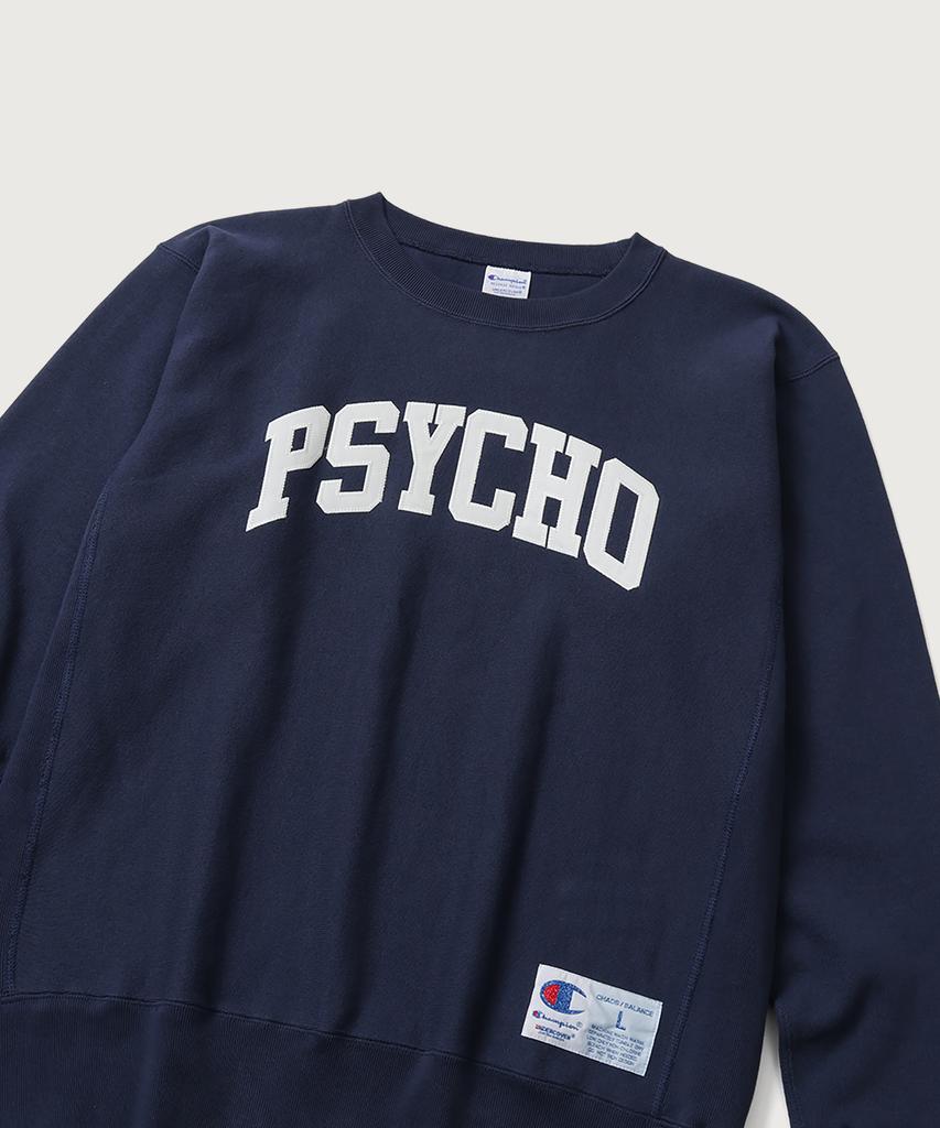 CHAMPION X Undercover Reverse Weave Psycho Sweatshirt Dark Navy