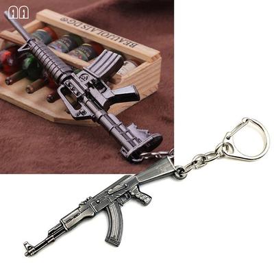6 см мини-пряжка для ключей M4A1 AK47 кулон металлический брелок для ключей кулон подарок