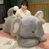 Big Eared Elephant Doll Siding Like A Pillow for Boys and Girls Sleeping Rag Dolls Children Plush Toy Dolls