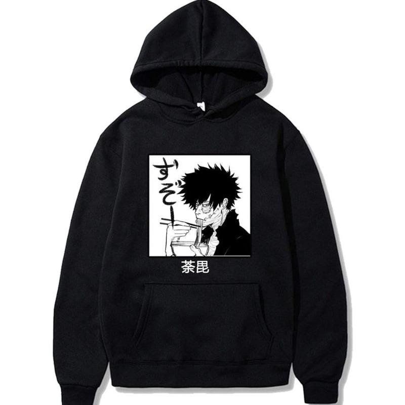 Японская анимация Моя геройская академия Худи Мужское и женское Харадзюку Пуловер Одежда Унисекс Осенне-зимний Плюшевый Свитер