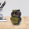 Owl Statue Accent Creative Art Decoration Animal Sculpture Figurine for Housewarming Gift Festivals
