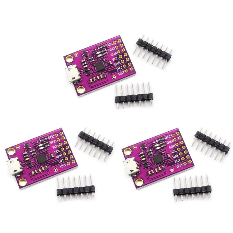 Отладочная плата CP2112 Модуль преобразователей протоколов USB 2.0 в I2C SMBus со светодиодными индикаторами для интеграции датчиков CCS811