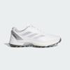 adidas Adizero ZG Spikeless Golf IE3528 Men's Performance Sports Shoes Cloud White / Grey Three / Silver Metallic