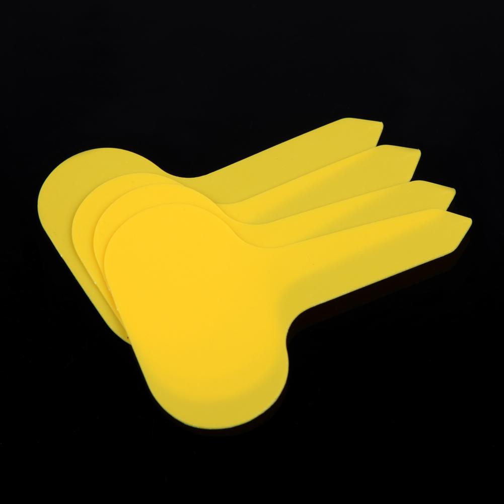 100 шт. Идентификационный матовый знак, бирка для цветочного дерева, питомника, знаки для растений в горшках, подсказка, пластиковая этикетка Т-типа