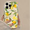 Летний Фруктовый Лимонный Силиконовый Чехол Для Samsung Galaxy A56 A55 5G A15 A54 A16 A35 A14 A26 A36 S25 S24 Ultra S22 S21 Plus S23 FE