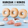 Collagen Donut with Chicken and Coconut Dog Treat Uniq Pets 1 Pcs