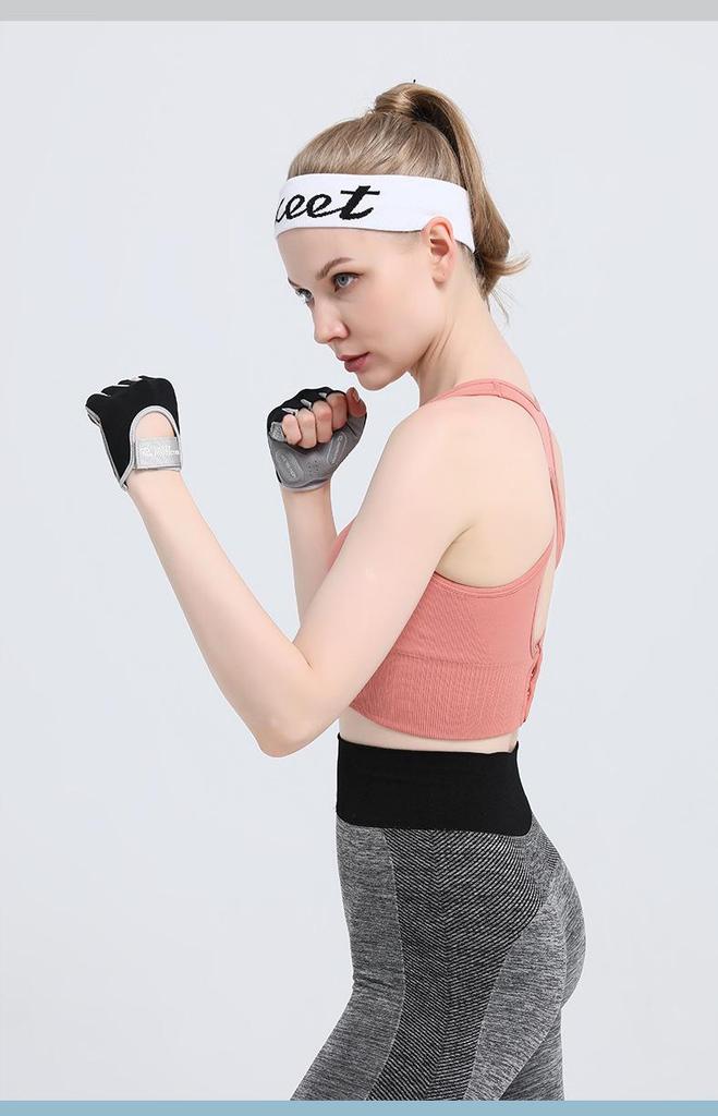 New Unisex Fitness Gloves: Outdoor Cycling, Half-Finger, Wear-Resistant, Non-Slip, Shock-Absorbing, Palm Protection, Breathable
