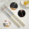 Stainless Steel Chopsticks Long Chopsticks Cook Noodles Deep Fried  Pot Chinese Chopsticks Reusable Metal Chopstick Tableware