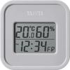 Tanita Digital with Temperature and Humidity Display for Indoor Environments At a or Tabletop with Magnet Thermo-Hygrometer TT-588-GY