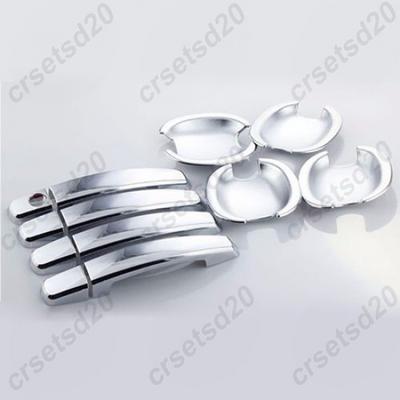 12 шт. Накладки на дверные ручки для Chevy Malibu/Cruze/Captiva/Aveo/Trax ABS Хромированная отделка