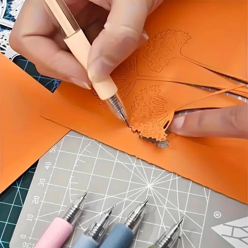 Cut Paper Student Utility Knife Pen DIY Craft Art Utility Knife Pen  School Supplies
