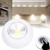 COB LED подсветка под шкафом с наклейкой беспроводной настенный светильник для шкафа, ящика шкафа, спальни, ночник