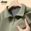 Мужской флисовый пуловер с молнией до середины груди JEEP SPIRIT