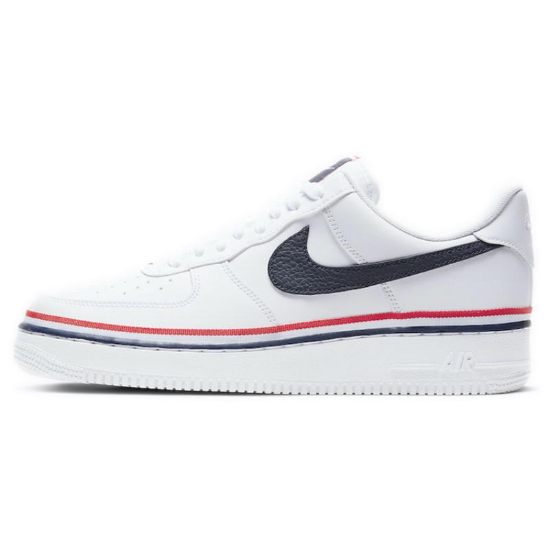 Nike Кроссовки Air Force 1 Low LV8 Ribbon Белые Синие CJ1377-100