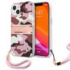 Guess Guhcp13Skcabpi iPhone 13 Mini 5,4 Розовый/Pink Жесткий чехол Коллекция ремешков Камуфляж