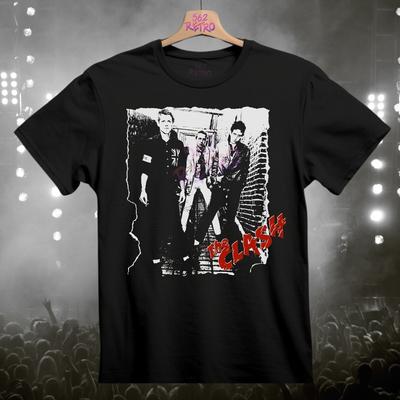Футболка Punk Rock Band The Clash Черная S3XL Унисекс