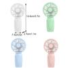USB Rechargeable Mini Portable Pocket Handheld Fan Cool Air Outdoor Travel Cooler Cooling Mini Battery Fans Home Appliance