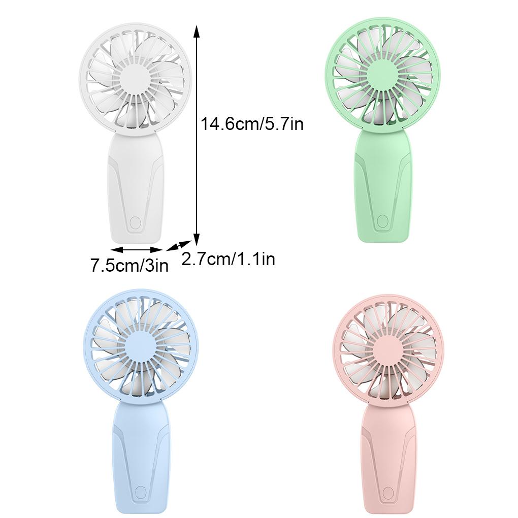 USB Rechargeable Mini Portable Pocket Handheld Fan Cool Air Outdoor Travel Cooler Cooling Mini Battery Fans Home Appliance