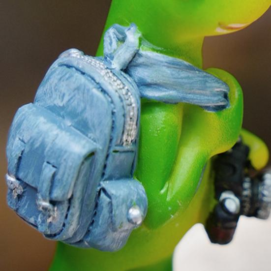 Фигурка лягушки из смолы, украшение для кашпо, статуэтка лягушки, украшение для сада на открытом воздухе, скульптура лягушки для патио, двора, сада фей, украшение для дома