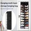 Over The Door Shoe Organizer Hanging Sturdy Closet Rack for Farmhouse Home Toys
