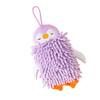 Lovely Penguin Chenille Hand Towel Quick Drying And Easy To Hang For Home Decoration Hand Towels 1PC