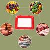 5 шт. креативных подносов для хранения продуктов, складные подносы для хранения продуктов с эластичной крышкой, сохраняют свежесть продуктов, многоцелевой контейнер для хранения продуктов