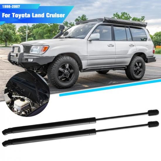 2X Front Hood Lift Supports Gas Struts For Toyota Land Cruiser Lexus LX470 98-07