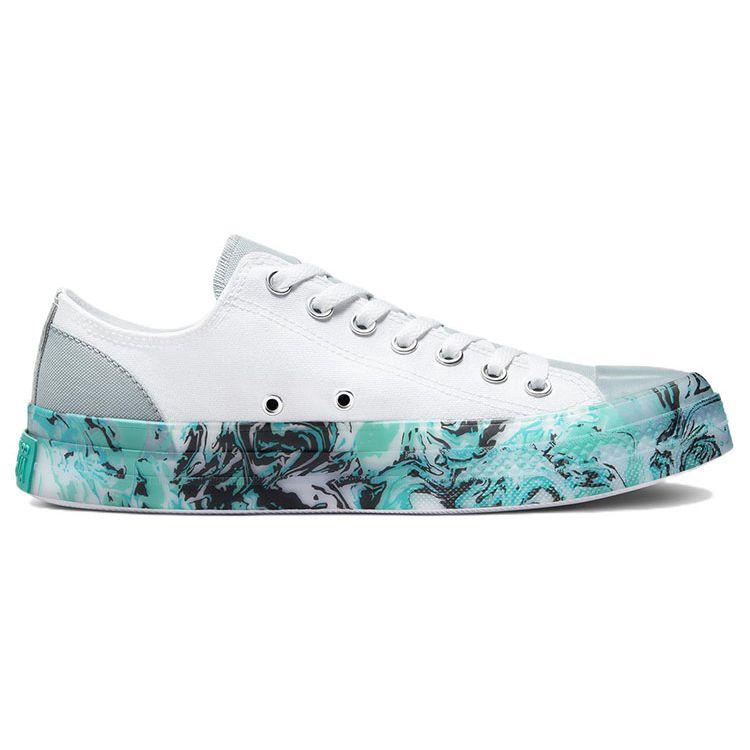 Converse Кроссовки унисекс Chuck Taylor All Star CX Low Marbled White Ash-Stone Washed-Teal A00427C